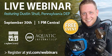 Webinar: Expert Tips for Continuous Water Quality Monitoring | YSI, Aquatic Informatics and Pennsylvania DEP